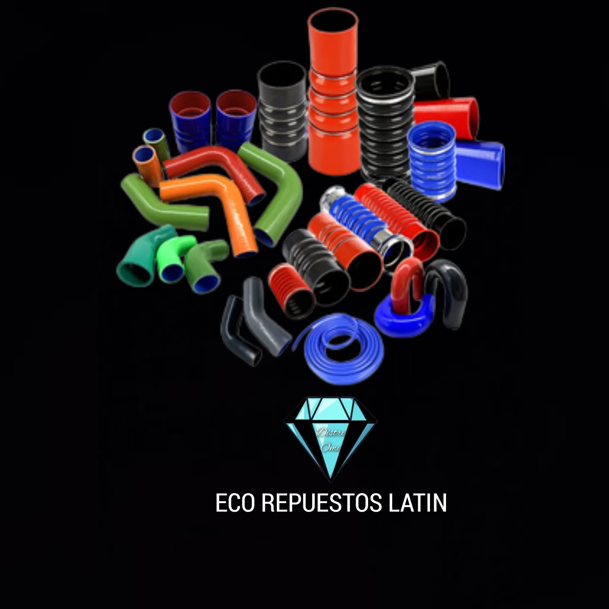 MANGUITOS, MANGUERAS DE VACIO, CODOS Y UNIONES DE SILICONA UNIVERSALES.
