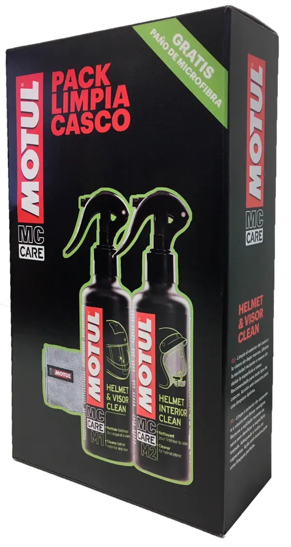 PACK LIMPIA CASCOS (M1 + M2) 109920